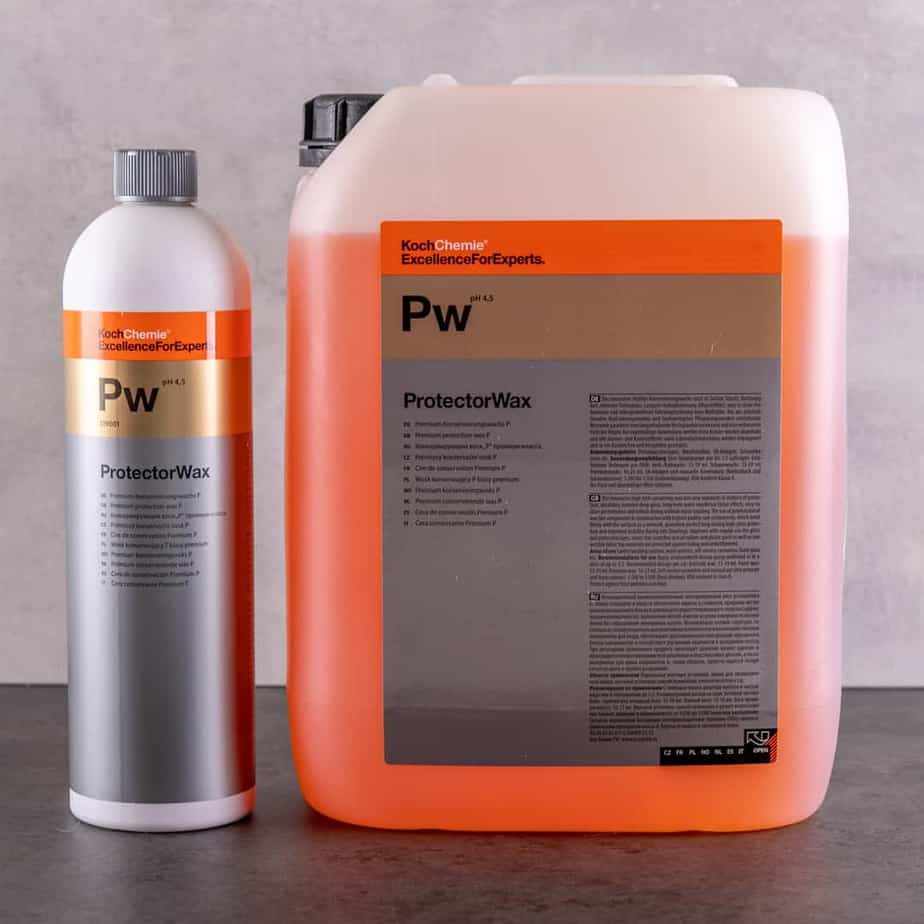  Koch Chemie PW ProtectorWax Cire de conservation, haute  brillance, 1 l, à effet perlant, protection