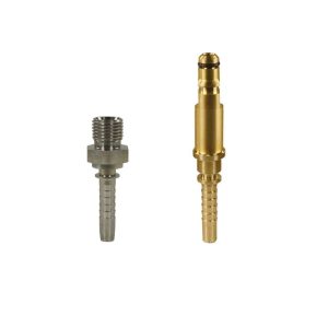 Detailshop Stålarmert Høytrykksslange 1/4" Svart DN06 250bar Tilførselsslange Kärcher:3/8"M