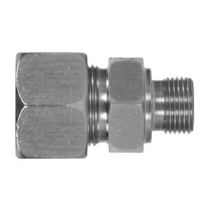 GE-kobling i Galvanisert stål for 15mm rør - 3/8"M