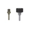 Detailshop Stålarmert Høytrykksslange 1/4" Svart DN06 250bar 3/8"M:M22F