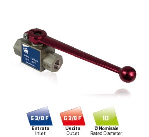 MTM Kuleventil 3/8"