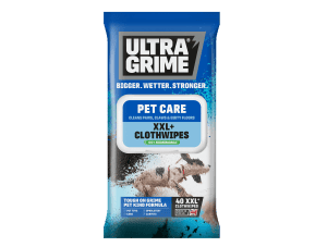 UltraGrime Pet Care XXL+ Clothwipes 40 Pack