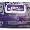 UltraGrime Life Family XXL+ Clothwipes 80 Pack