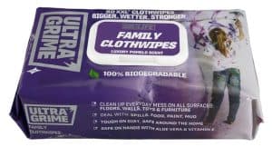 UltraGrime Life Family XXL+ Clothwipes 80 Pack