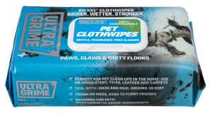 UltraGrime Life Pet XXL+ Clothwipes 80 Pack
