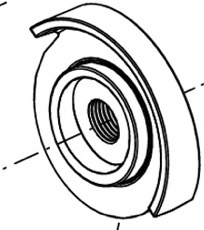 Kränzle Svingplate 10°
